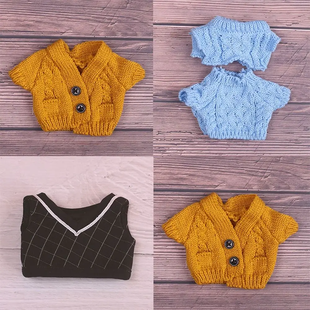 New Gift Toys for Idol Dolls DIY Knitted Sweater Clothes 20cm Doll Clothes Sweater Tops Warm Sweater
New Gift Toys for Idol Dolls DIY Knitted Sweater Clothes 20cm Doll Clothes Sweater Tops Warm Sweater