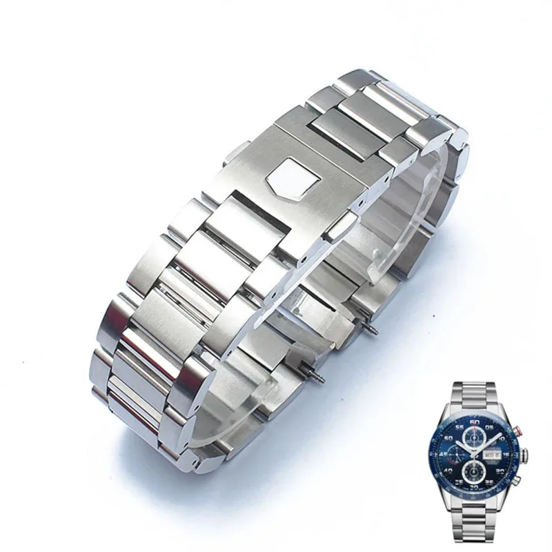 Solid Stainless Steel Watch Strap Bracelet Watchband For Tag Heuer Calera Series Watch Accessories Band Steel 22mm
Solid Stainless Steel Watch Strap Bracelet Watchband For Tag Heuer Calera Series Watch Accessories Band Steel 22mm