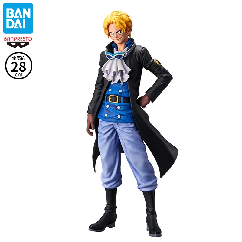 

Bandai Original One Piece Grandista THE GRANDLINE MEN SABO Action Figure Toys Collectible Model Gifts for Kids Static Decoration