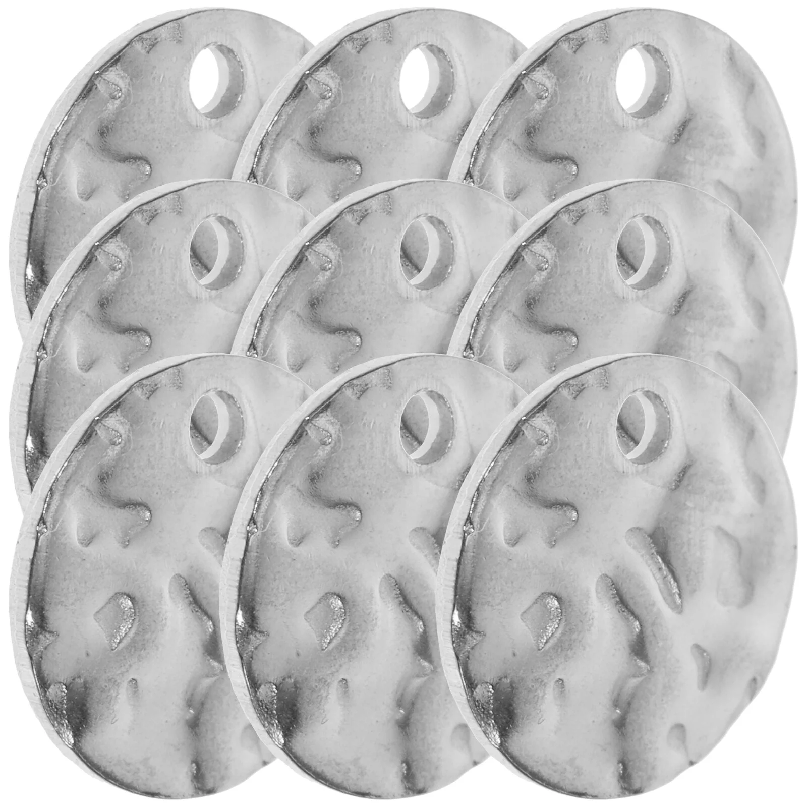 60 Pcs Metal Bracelet Disc Pendant Jewelry Decors Charms DIY 1X1cm Pendants Shaped Silver Alloy Accessories
60 Pcs Metal Bracelet Disc Pendant Jewelry Decors Charms DIY 1X1cm Pendants Shaped Silver Alloy Accessories