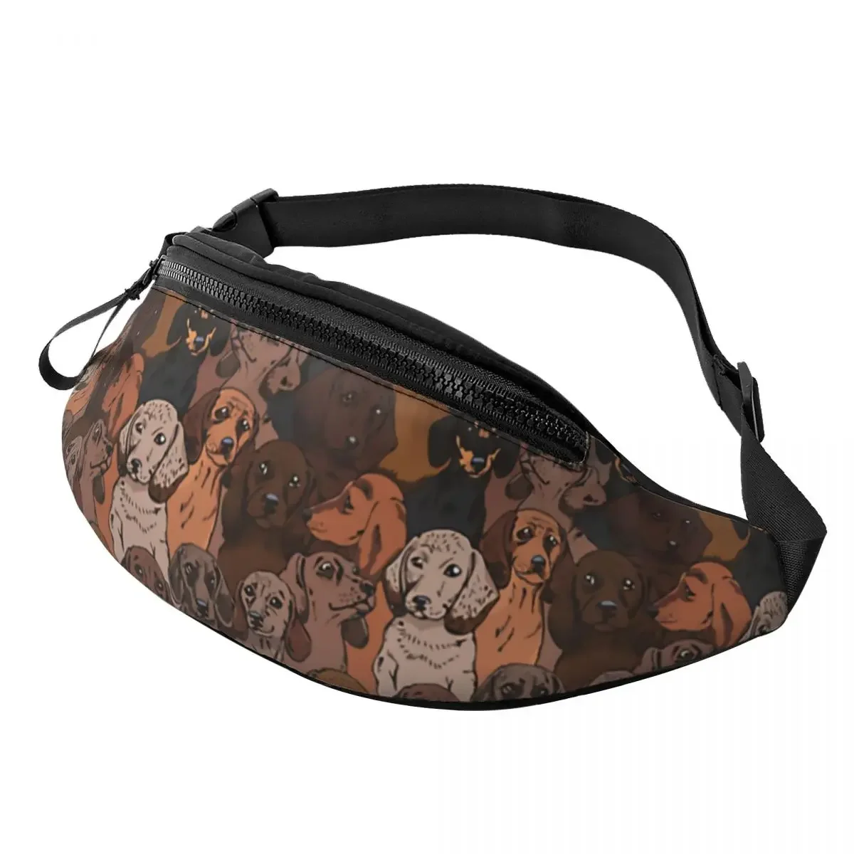 Dachshunds Fanny Bag Customized Sausage Dogs Crossbody Waist Pack Men Women Running Phone Money Pouch
Dachshunds Fanny Bag Customized Sausage Dogs Crossbody Waist Pack Men Women Running Phone Money Pouch