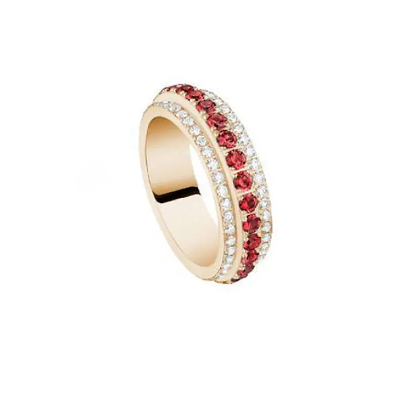 2023 New Fashion Turn Rose Gold Inlaid Blue Stone Red Stone Ring Pair Fashion Luxury for Men and Women
2023 New Fashion Turn Rose Gold Inlaid Blue Stone Red Stone Ring Pair Fashion Luxury for Men and Women