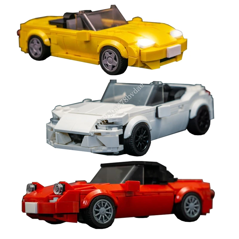 300+PCS MOC Speed Champions Convertibles Sportscar Model Building Blocks Technology Bricks DIY Assembly Kids Toys Holiday Gifts
300+PCS MOC Speed Champions Convertibles Sportscar Model Building Blocks Technology Bricks DIY Assembly Kids Toys Holiday Gifts