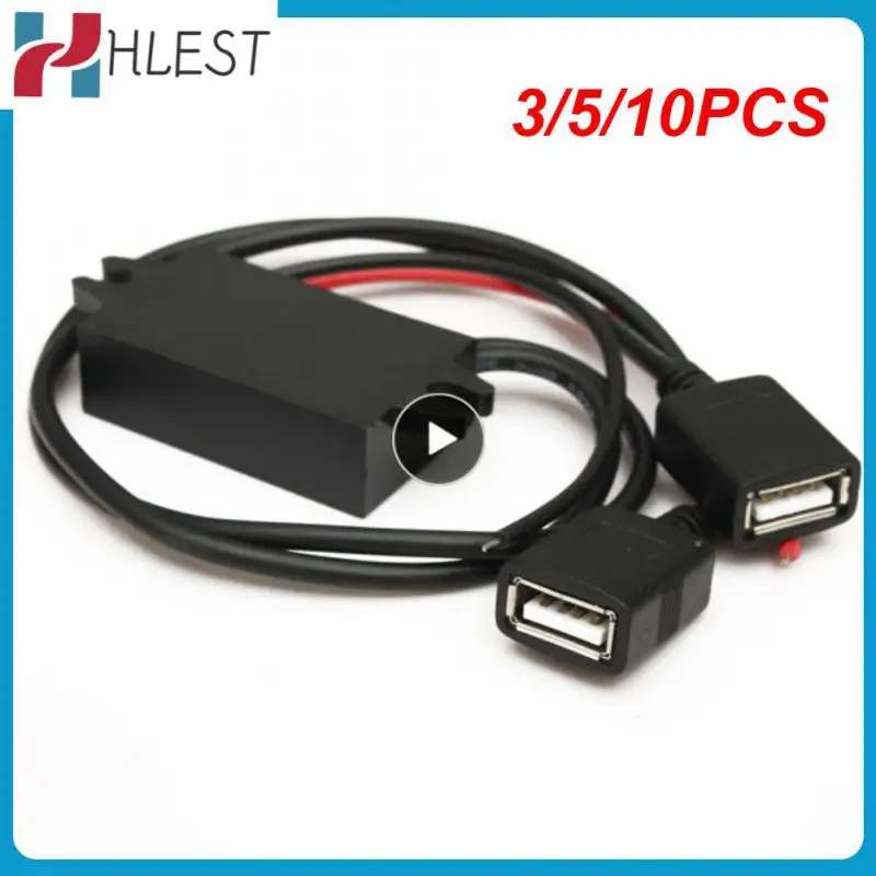 3/5/10PCS 15w Car Power Converters Intelligent Protection High Conversion Dc Converter Dual Usb Universal Car Accessories 3a
3/5/10PCS 15w Car Power Converters Intelligent Protection High Conversion Dc Converter Dual Usb Universal Car Accessories 3a