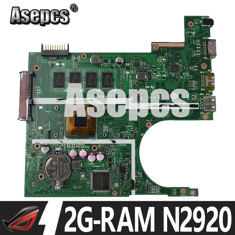 Asepcs X200MA Laptop motherboard For Asus X200MA F200M F200MA Test original motherboard 2G-RAM N2920 4 cores CPU
Asepcs X200MA Laptop motherboard For Asus X200MA F200M F200MA Test original motherboard 2G-RAM N2920 4 cores CPU
