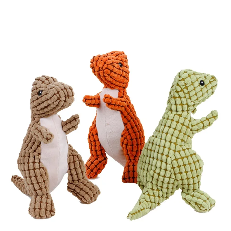 Environmental Dinosaur Dog Toy Protection Cartoon New Pet Chew Toy 3 Colors With Sound Generator Plush Cat Soft Toys
Environmental Dinosaur Dog Toy Protection Cartoon New Pet Chew Toy 3 Colors With Sound Generator Plush Cat Soft Toys
