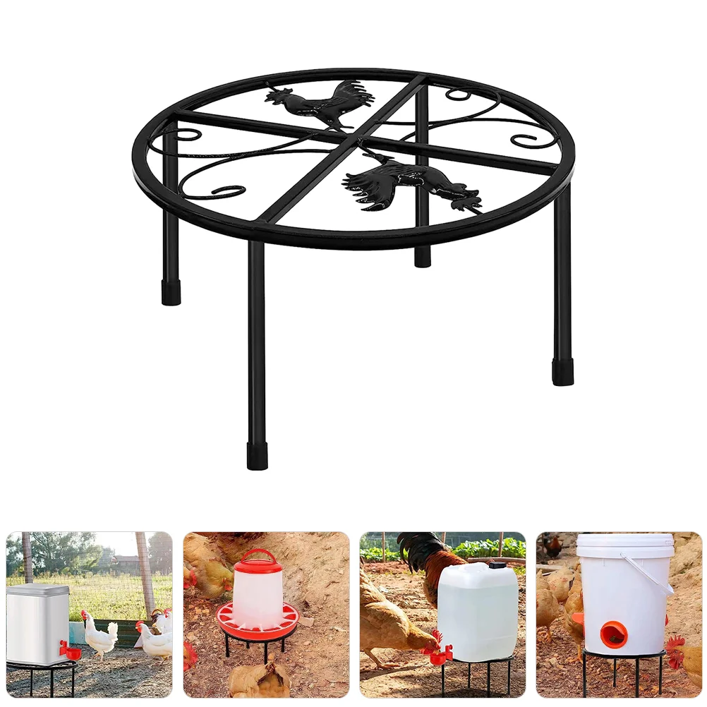 Chicken Feeding Supply Display Stand Feeder Holder Dish Rack Wrought Iron Potted
Chicken Feeding Supply Display Stand Feeder Holder Dish Rack Wrought Iron Potted
