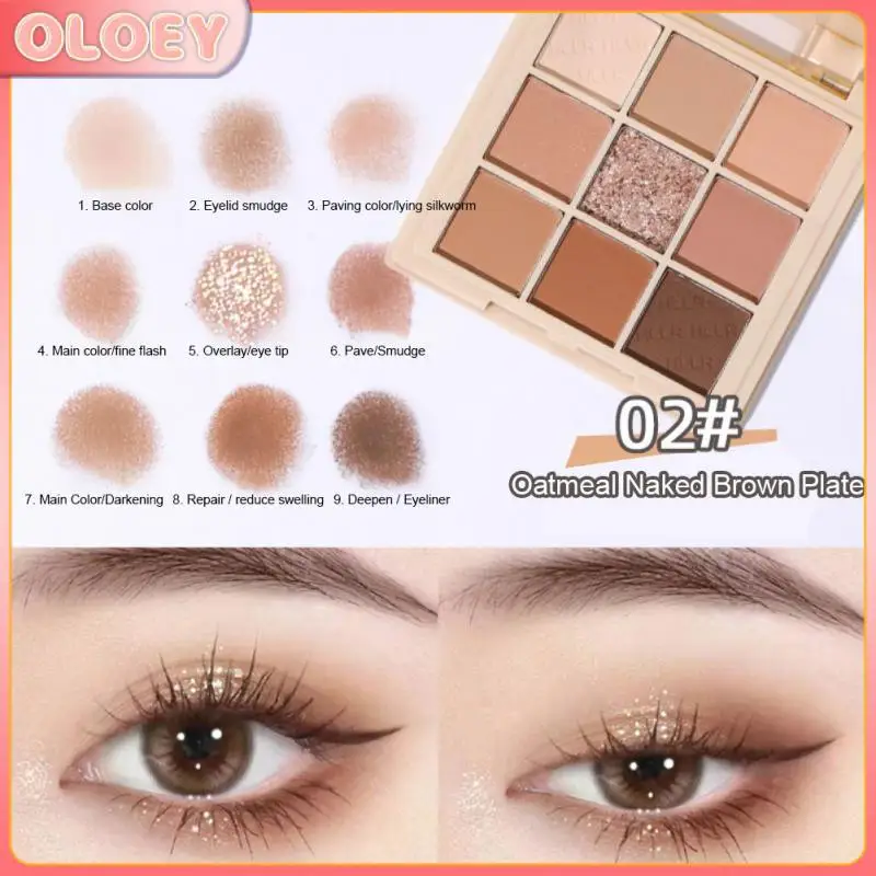 Makeup 9 Colors Eyeshadow Palette Glitter Matte Eyes Pigments Shimmer Shiny Sequins Milk Tea Brown Eyeshadow Eyes Makeup
Makeup 9 Colors Eyeshadow Palette Glitter Matte Eyes Pigments Shimmer Shiny Sequins Milk Tea Brown Eyeshadow Eyes Makeup