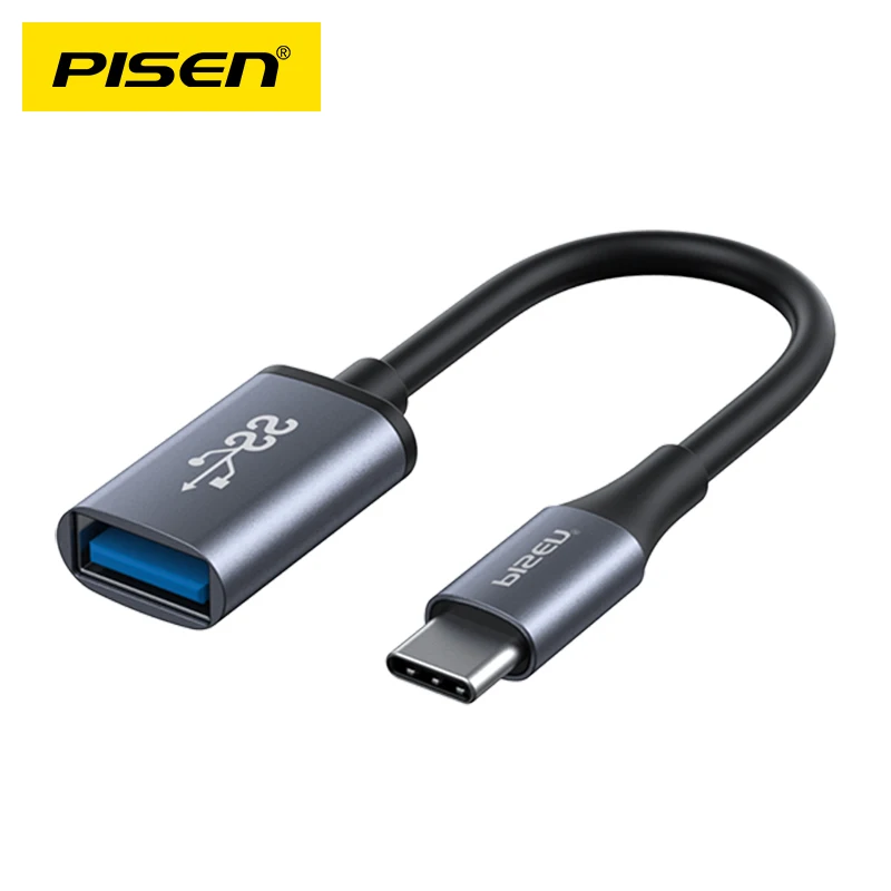 PISEN USB C To USB 3.1 Adapter Type C OTG Cable Type-C Male To USB Female Converter For Tablet PC Laptop Phone U Disk Connector
PISEN USB C To USB 3.1 Adapter Type C OTG Cable Type-C Male To USB Female Converter For Tablet PC Laptop Phone U Disk Connector