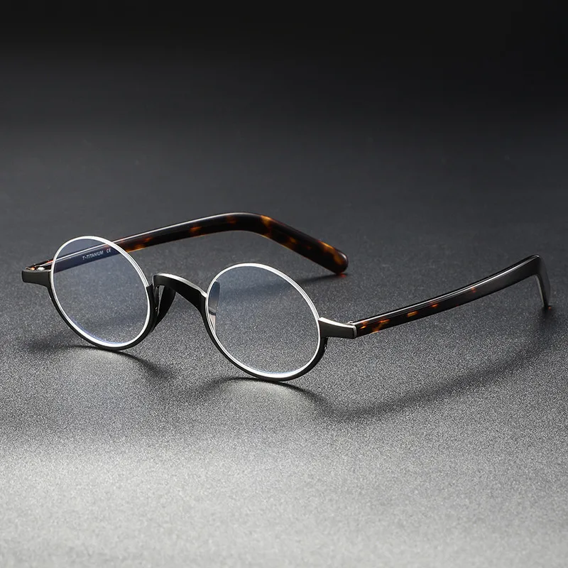 Japan Handmade Men Vintage Round Half Frame Titanium Myopia Glasses Women Small Circle Style Retro Harry Optical Eyeglasses
Japan Handmade Men Vintage Round Half Frame Titanium Myopia Glasses Women Small Circle Style Retro Harry Optical Eyeglasses