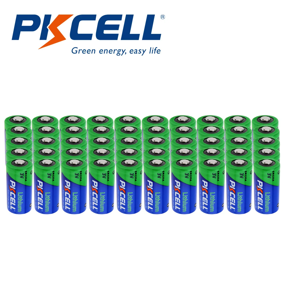 Литий-ионный аккумулятор Pkcell 3 В, 50 шт., 1500 мАч, CR123A, CR123, CR 123A, CR17345, DL123A, неперезаряжаемые батареи для камеры, счетчик воды и газа
Литий-ионный аккумулятор Pkcell 3 В, 50 шт., 1500 мАч, CR123A, CR123, CR 123A, CR17345, DL123A, неперезаряжаемые батареи для камеры, счетчик воды и газа