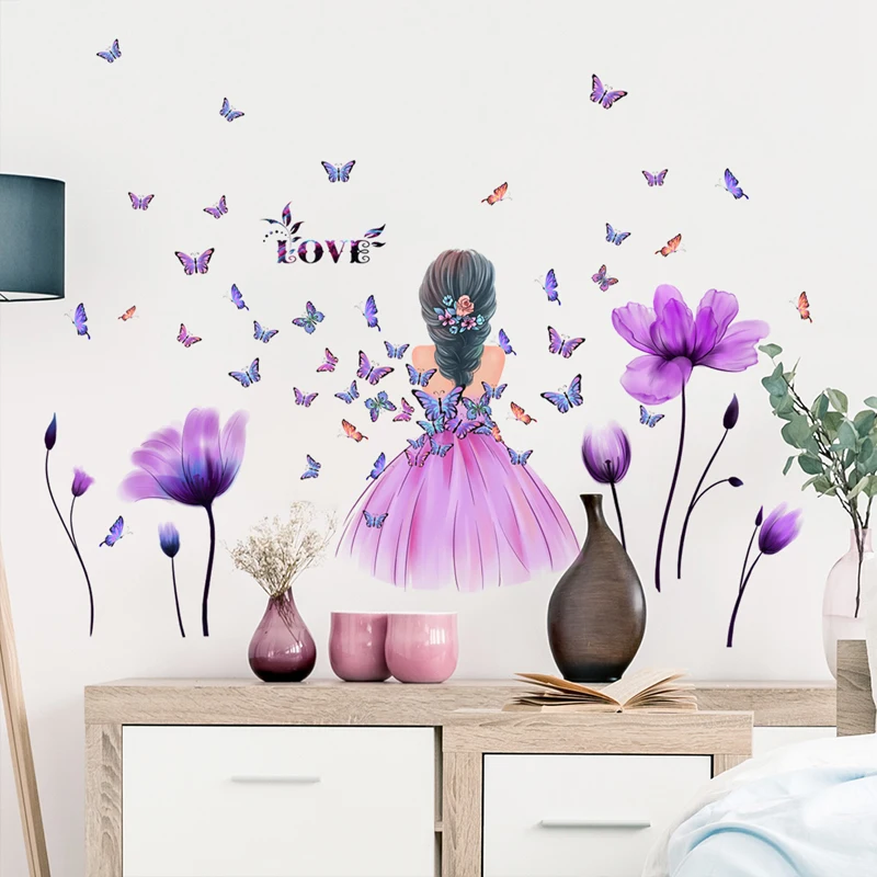 Mamalook Waterproof Tulip Butterfly and Figure Pattern PVC Detachable Self Adhesive Suitable for Bedroom Living Room Wall Stick
Mamalook Waterproof Tulip Butterfly and Figure Pattern PVC Detachable Self Adhesive Suitable for Bedroom Living Room Wall Stick