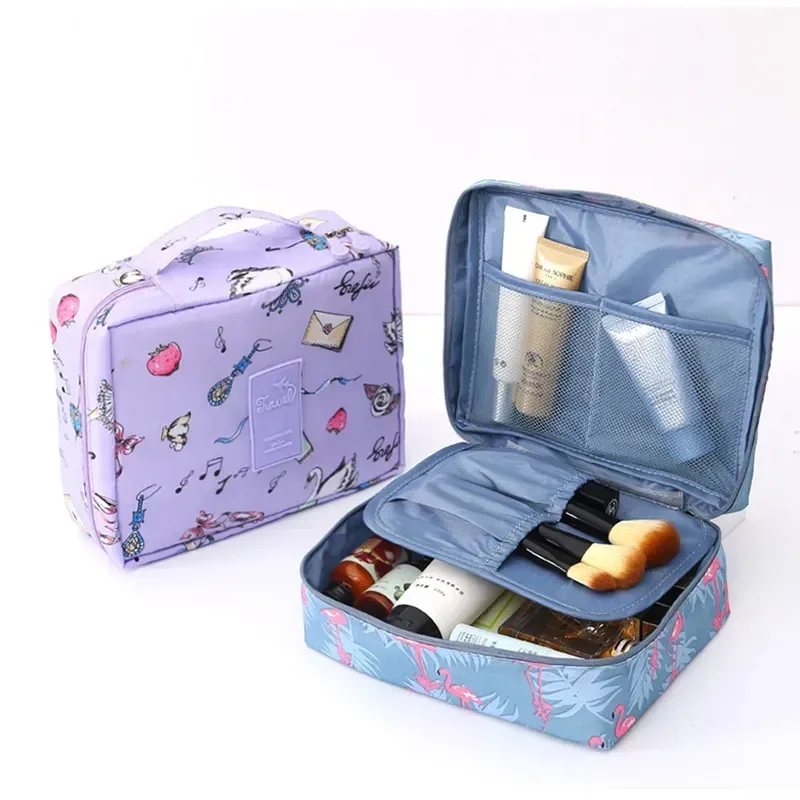 

Travel Cosmetic Bag Neceser Women Makeup Bags Toiletries Organizer Waterproof Female Storage Make Up Cases 2021