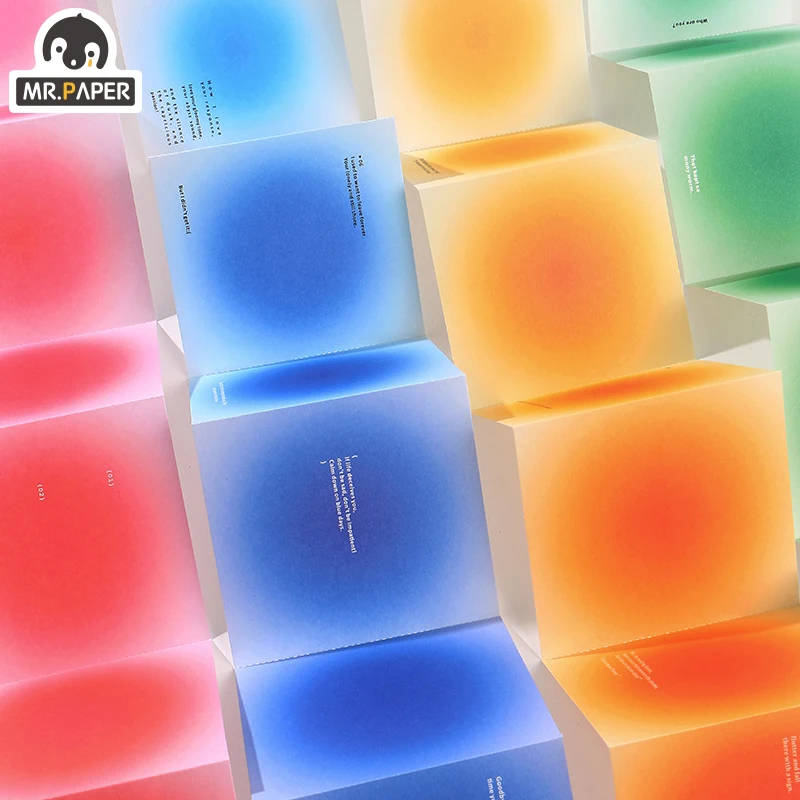 Mr Paper Ins Minimalist Style Colorful Series Memo Pads Creative DIY Deco Material Loose Leaf Memo Pads Stationery Sticky Notes
Mr Paper Ins Minimalist Style Colorful Series Memo Pads Creative DIY Deco Material Loose Leaf Memo Pads Stationery Sticky Notes