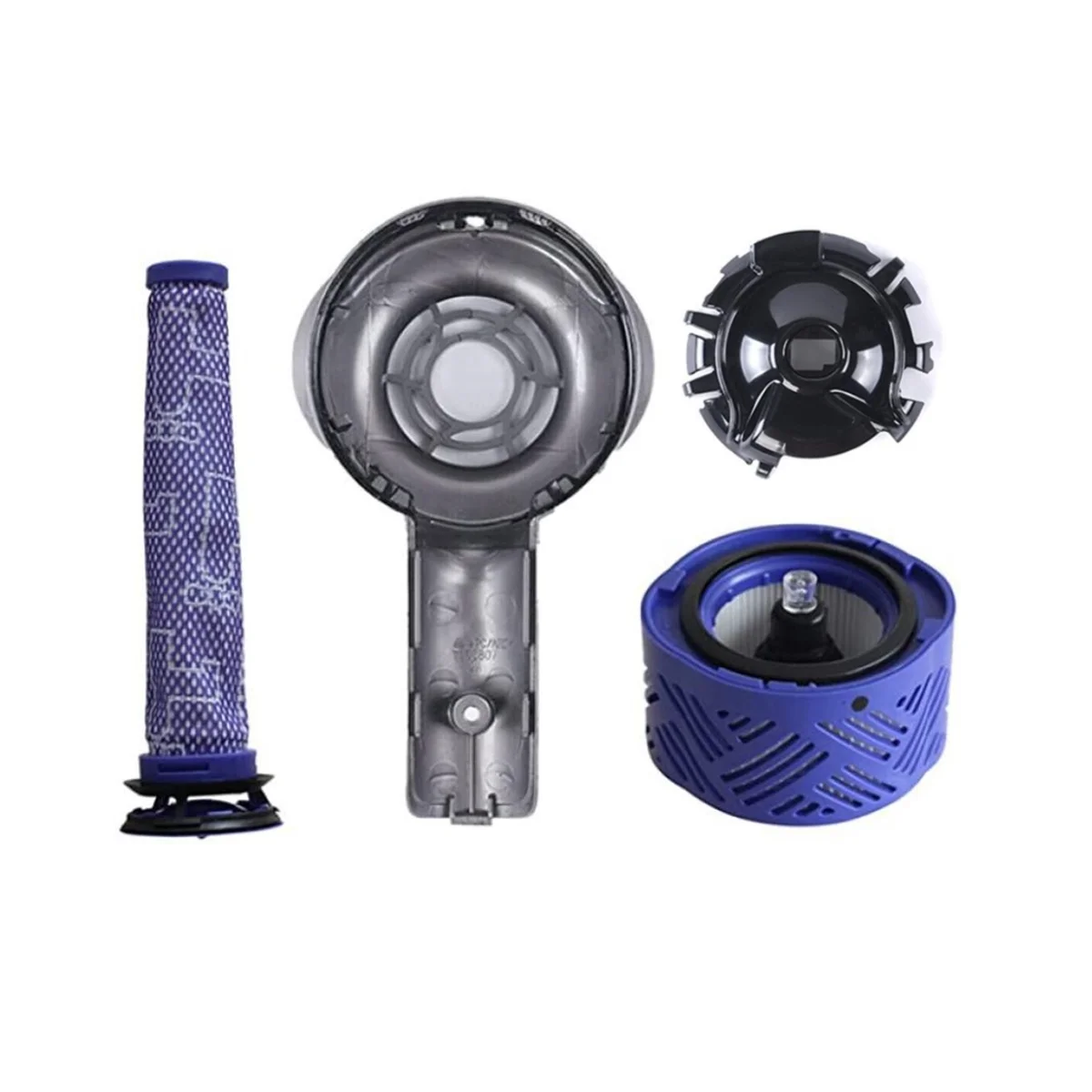 Motor Rear Cover + Pre&Post HEPA Filter for V6 DC58 DC59 DC62 DC72 DC74 Vacuum Cleaner Upgrade
Motor Rear Cover + Pre&Post HEPA Filter for V6 DC58 DC59 DC62 DC72 DC74 Vacuum Cleaner Upgrade