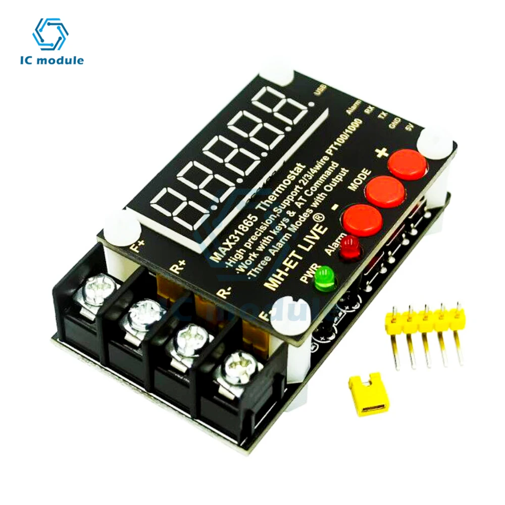 MAX31865 high precision isolated temperature collector module PT100 serial port output upper computer software debugging
MAX31865 high precision isolated temperature collector module PT100 serial port output upper computer software debugging