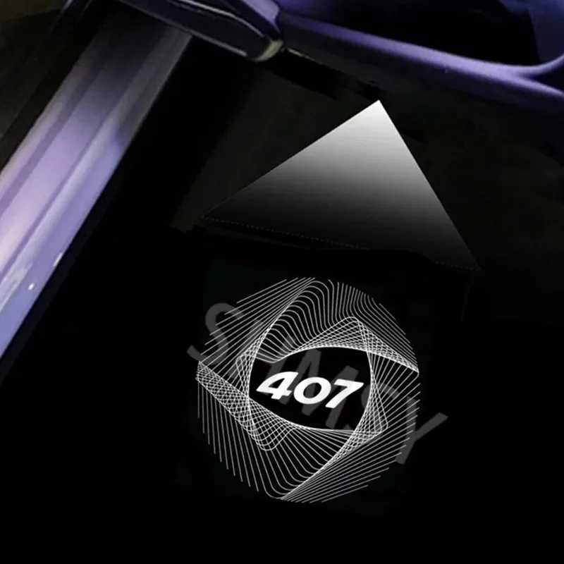 2 шт. светодиодный проектор приветствия двери автомобиля, призрачные теневые огни для Peugeot 407 2004-2007 2008 2009 2010 2011 2012 аксессуары
2 шт. светодиодный проектор приветствия двери автомобиля, призрачные теневые огни для Peugeot 407 2004-2007 2008 2009 2010 2011 2012 аксессуары