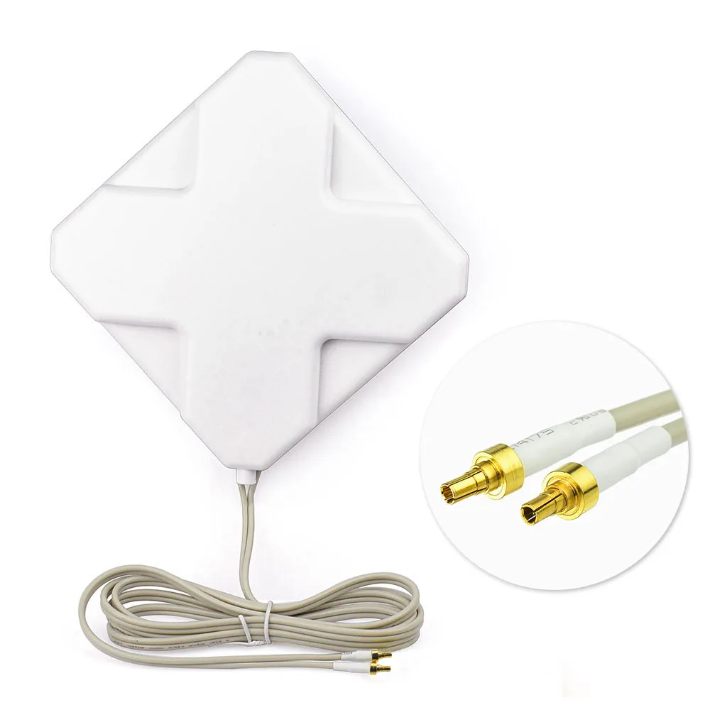Eightwood 4G LTE Dual Band Antenna 700-2600Mhz 35dBi Omni SMA Male Aerial for Router Cellular Gateway Modem MiFi Mobile Hotspot
Eightwood 4G LTE Dual Band Antenna 700-2600Mhz 35dBi Omni SMA Male Aerial for Router Cellular Gateway Modem MiFi Mobile Hotspot