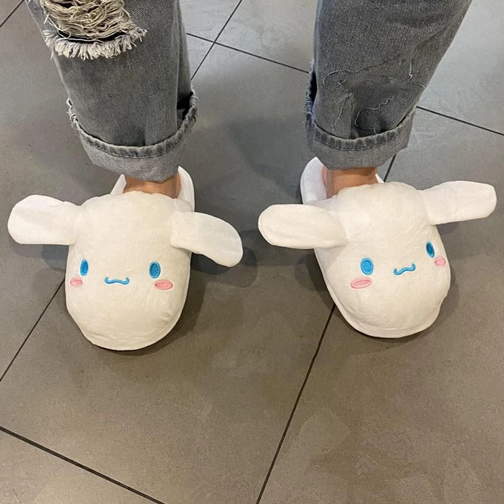 Autumn And Winter Indoor Warm Cotton Shoes Dog Cotton Slippers Girls Cute Cartoon Air Bag Will Move The Ear Slippers 
Autumn And Winter Indoor Warm Cotton Shoes Dog Cotton Slippers Girls Cute Cartoon Air Bag Will Move The Ear Slippers