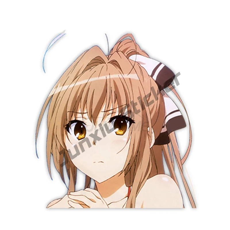 Bikini Cute Anime Girl Peeker Waifu Car Stickers Amagi Brilliant Park Sento Isuzu Ecchi Vinyl Decal for Bumper Window PVC13x13cm
Bikini Cute Anime Girl Peeker Waifu Car Stickers Amagi Brilliant Park Sento Isuzu Ecchi Vinyl Decal for Bumper Window PVC13x13cm