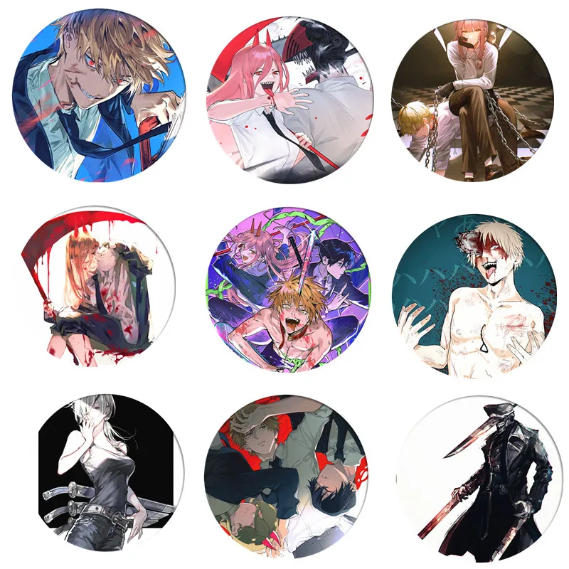 Anime Chainsaw Man Badge Makima Brooch Pin Cosplay Badges For Cloth Backpack Accessories
Anime Chainsaw Man Badge Makima Brooch Pin Cosplay Badges For Cloth Backpack Accessories