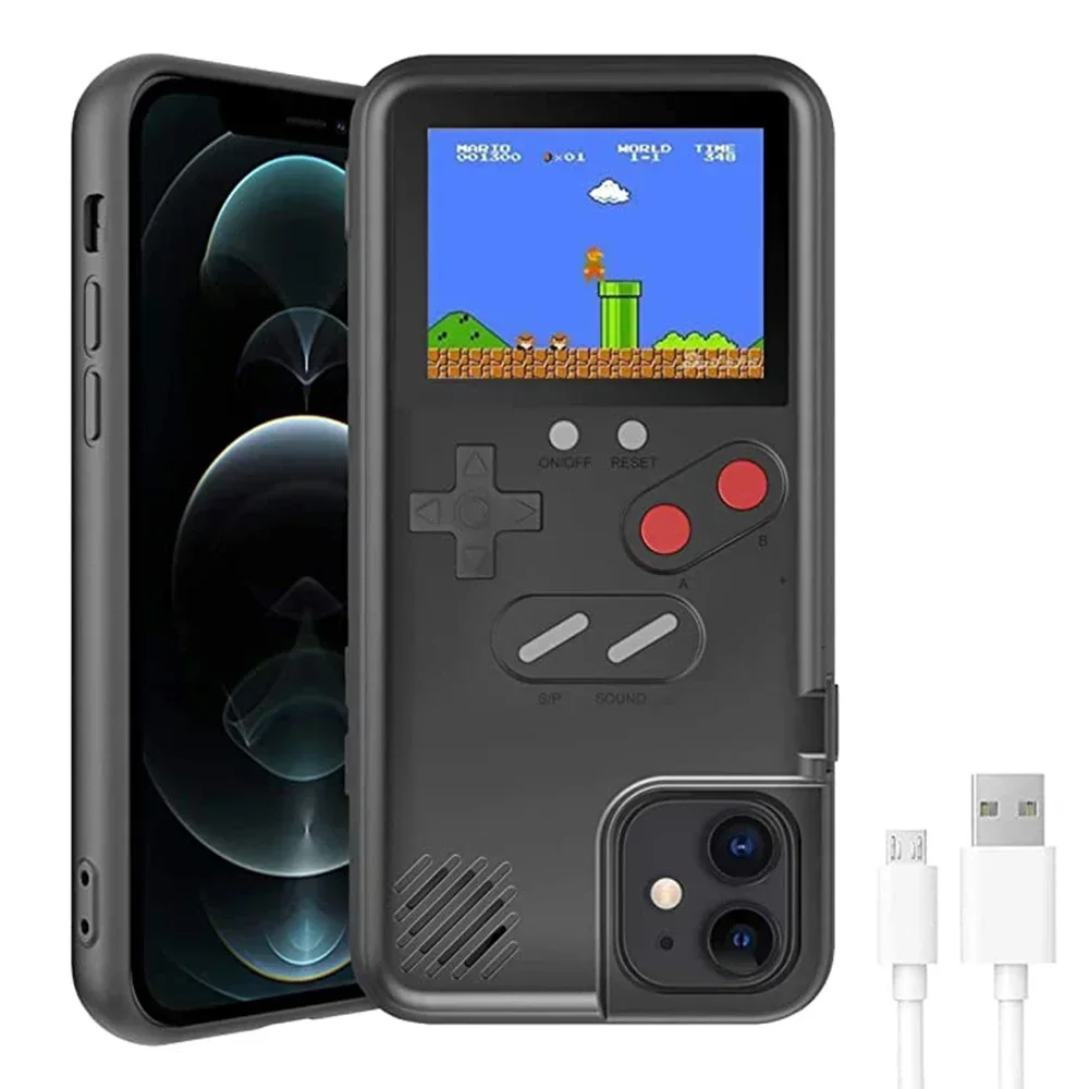 Classic Game Boy Creative Phone Case for IPhone 14 13 12 11 Pro Max XR XSMAX Playable Color Screen Protective Case Rechargeable
Classic Game Boy Creative Phone Case for IPhone 14 13 12 11 Pro Max XR XSMAX Playable Color Screen Protective Case Rechargeable