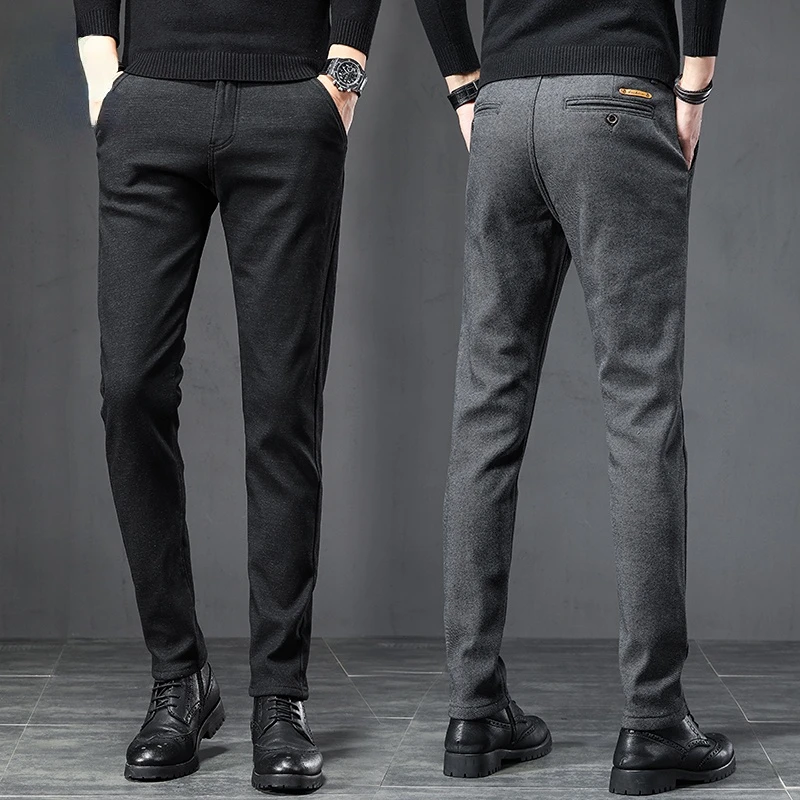 New Trousers Spring and Autumn Stretch Waist Business Pants Men's Trousers Matte Fabric Casual Pants Formal Social Clothing Men
New Trousers Spring and Autumn Stretch Waist Business Pants Men's Trousers Matte Fabric Casual Pants Formal Social Clothing Men