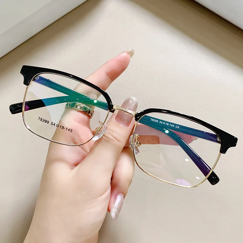New TR90 Anti Blue Glasses For Men and Women Fashionable Cat Eye Computer Goggles Flat Mirror Spectacle Eyewear Frame Eyeglasses
New TR90 Anti Blue Glasses For Men and Women Fashionable Cat Eye Computer Goggles Flat Mirror Spectacle Eyewear Frame Eyeglasses