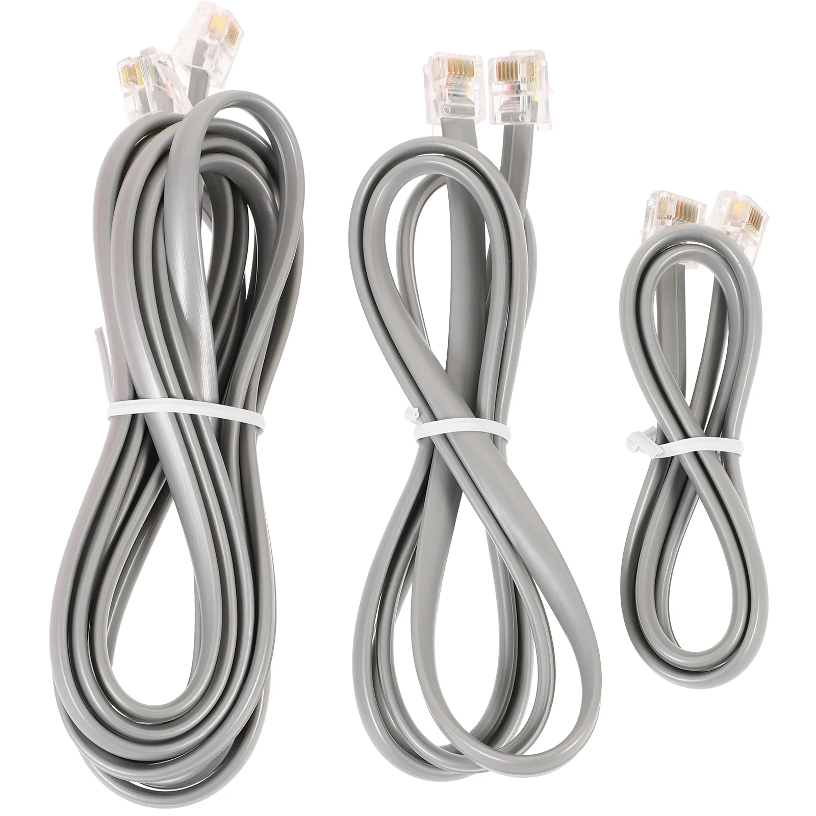 3pcs Professional Telephone Cable Wire Extension Line Telephone Wire Extension Wire
3pcs Professional Telephone Cable Wire Extension Line Telephone Wire Extension Wire