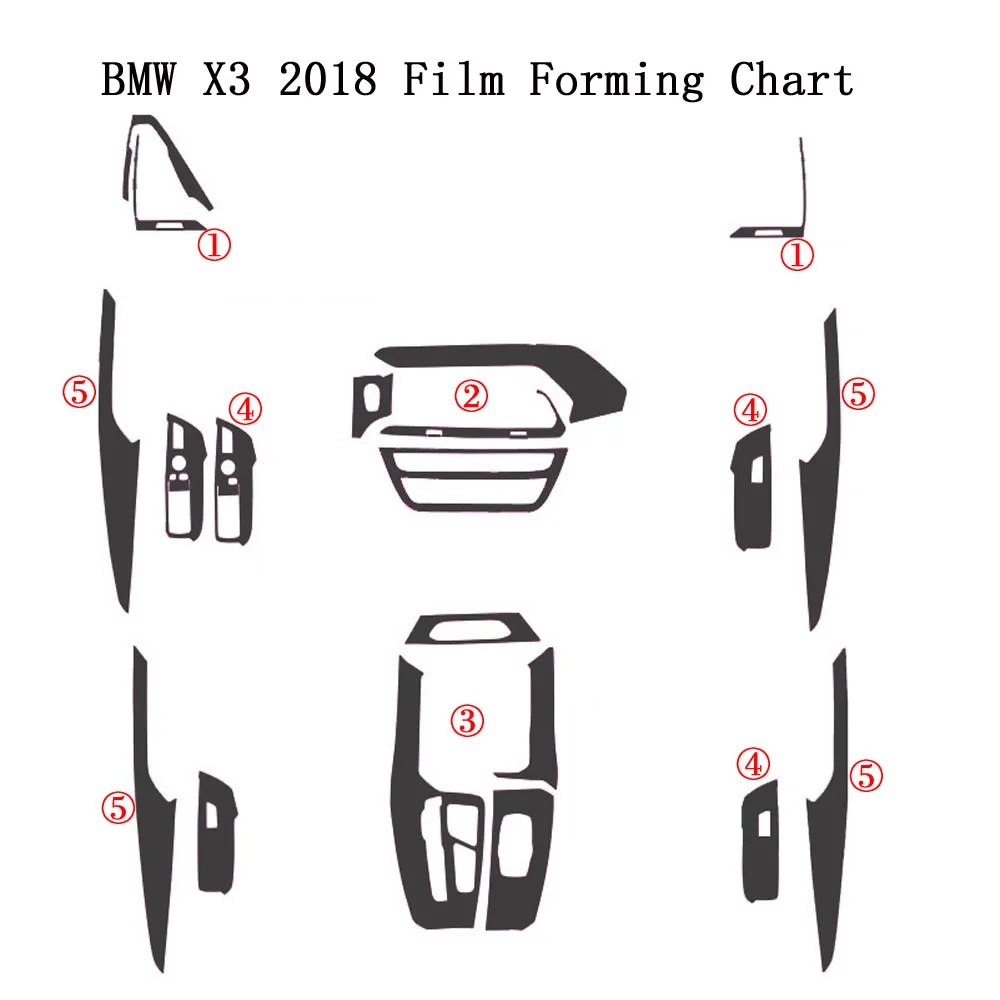Автомобильные аксессуары, 3D/5D наклейки из углеродного волокна для BMW X3, X4, G01, G02 2018-2020, декоративная внутренняя Центральная панель управления дверной ручкой
Автомобильные аксессуары, 3D/5D наклейки из углеродного волокна для BMW X3, X4, G01, G02 2018-2020, декоративная внутренняя Центральная панель управления дверной ручкой