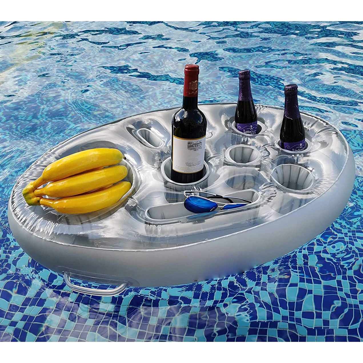 Плавающий Пивной Стол для бассейна охлаждающий стол поднос бара надувной матрас