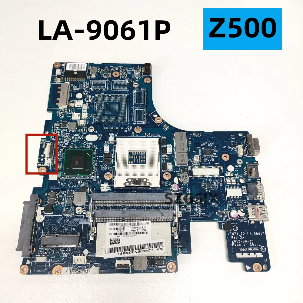 LA-9061P for Lenovo IdeaPad Z500 computer motherboard, HM76 DDR3 integrated graphics 100% complete test
LA-9061P for Lenovo IdeaPad Z500 computer motherboard, HM76 DDR3 integrated graphics 100% complete test