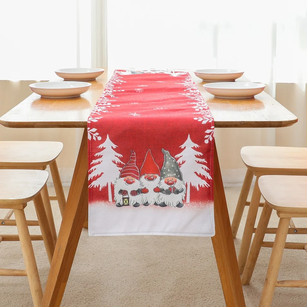 Christmas Table decoration 2023 Flag Rudolph Tablecloth Runner Printed Linen Cotton Table Flag for Wedding Party Home tablecloth
Christmas Table decoration 2023 Flag Rudolph Tablecloth Runner Printed Linen Cotton Table Flag for Wedding Party Home tablecloth
