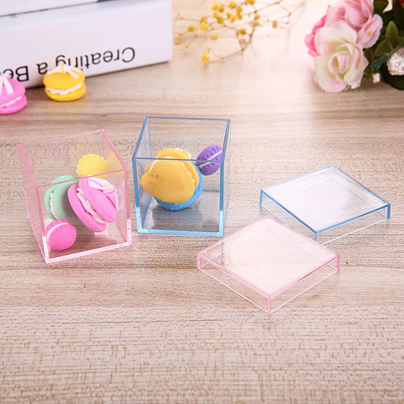 Mini Clear Acrylic Cube Candy Boxes with Cover Cute Girl Creative Desktop Ornament Storage for Wedding Party Baby Shower Packag
Mini Clear Acrylic Cube Candy Boxes with Cover Cute Girl Creative Desktop Ornament Storage for Wedding Party Baby Shower Packag