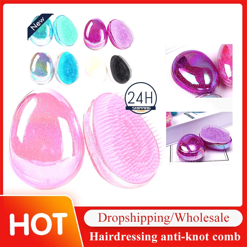 1 шт., расческа для волос в форме яйца, 5 цветов 
1 шт., расческа для волос в форме яйца, 5 цветов