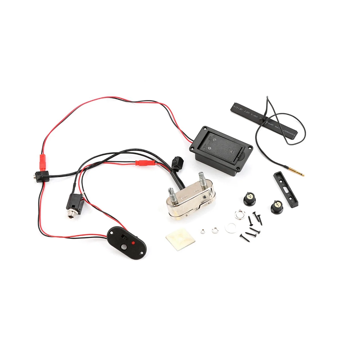 Electric Violin Pickup Amplifier Violin EQ Preamp Electric Violin Transducer Piezo Volume Tone Set for Violin Stringed
Electric Violin Pickup Amplifier Violin EQ Preamp Electric Violin Transducer Piezo Volume Tone Set for Violin Stringed