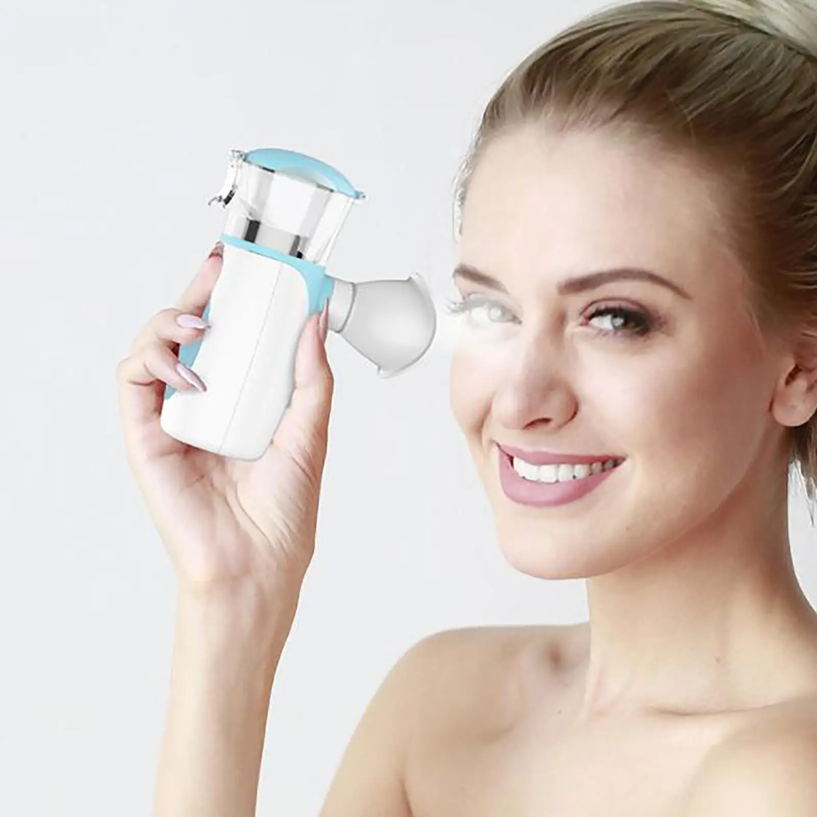 Portable Nano Ionic Facial Mister Eye Sprayer Cordless Handy Makeup Sprayer for Eye Care Relieve Eye Fatigue Skin Care
Portable Nano Ionic Facial Mister Eye Sprayer Cordless Handy Makeup Sprayer for Eye Care Relieve Eye Fatigue Skin Care