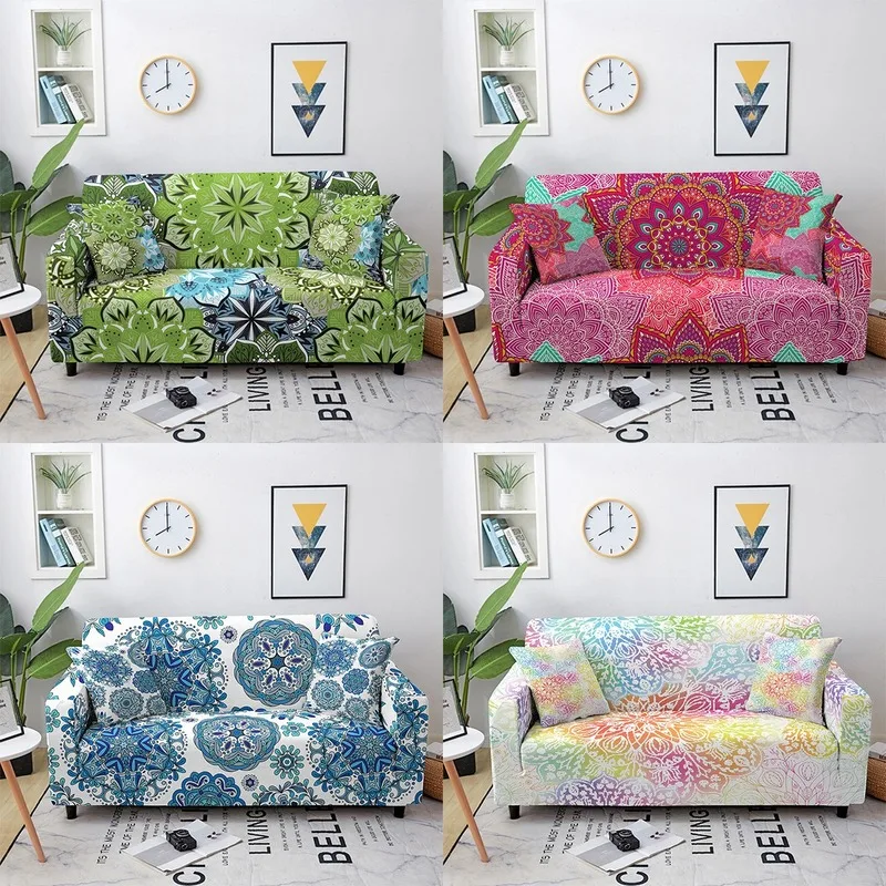 Mandala Pattern Elastic Cough Cushion Covers Living Room Furniture All-inclusive Protector Dust-proof Recliner Cough Cover
Mandala Pattern Elastic Cough Cushion Covers Living Room Furniture All-inclusive Protector Dust-proof Recliner Cough Cover