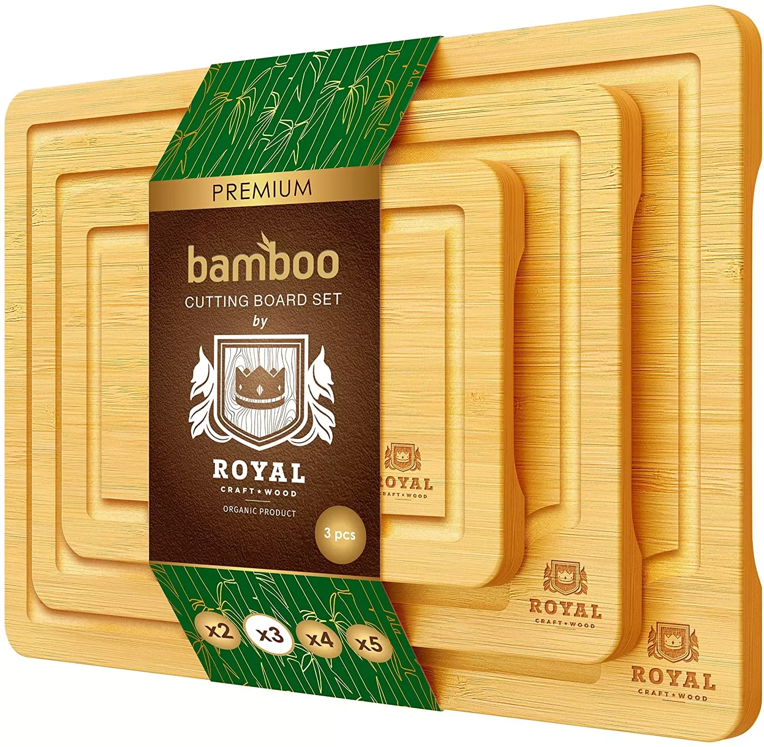 3pcs Bamboo Cutting Board Set with Juice Groove Wood Cutting Boards for Kitchen Wood Cutting Board Set Kitchen Chopping Board
3pcs Bamboo Cutting Board Set with Juice Groove Wood Cutting Boards for Kitchen Wood Cutting Board Set Kitchen Chopping Board