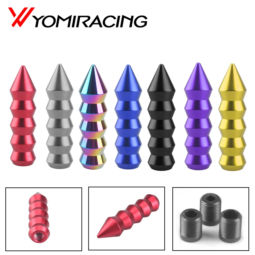 Auto Universal Cone gear head Aluminum alloy 8 Color wave club head racing gear shift head knob handle personality hot
Auto Universal Cone gear head Aluminum alloy 8 Color wave club head racing gear shift head knob handle personality hot