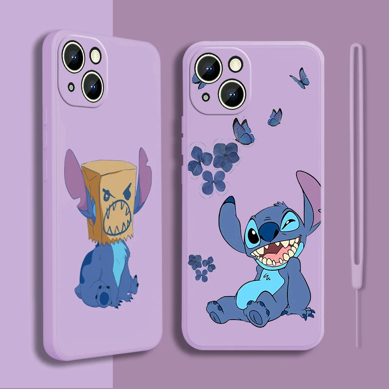 Anime Cartoon Lilo Stitch Cute Case For Apple iPhone 14 13 12 Mini 11 Pro XS MAX XR X 8 7 6S Plus Liquid Rope Phone Cover Core
Anime Cartoon Lilo Stitch Cute Case For Apple iPhone 14 13 12 Mini 11 Pro XS MAX XR X 8 7 6S Plus Liquid Rope Phone Cover Core