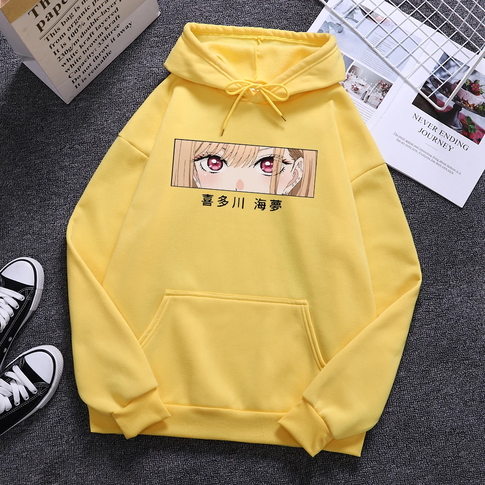 My Dress-Up Darling Kitagawa Marin Eyes Mens Streetwear Crewneck Creative Clothing Casual All-math Pullover Oversize Man Hoodies
My Dress-Up Darling Kitagawa Marin Eyes Mens Streetwear Crewneck Creative Clothing Casual All-math Pullover Oversize Man Hoodies