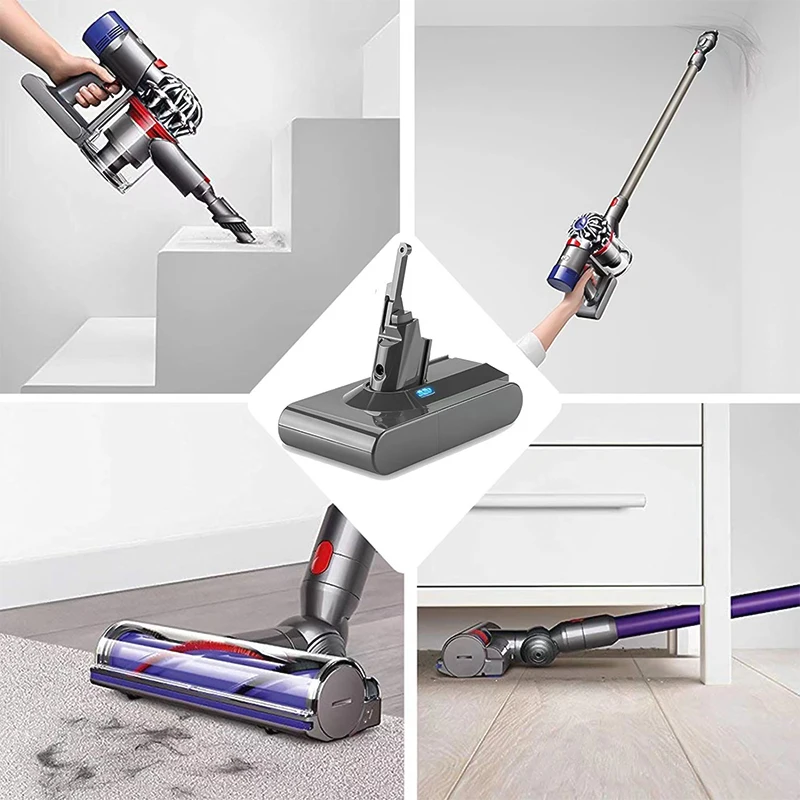 Сменный аккумулятор Dyson V8 21 6 в 98000 мАч для пылесоса | Электроника