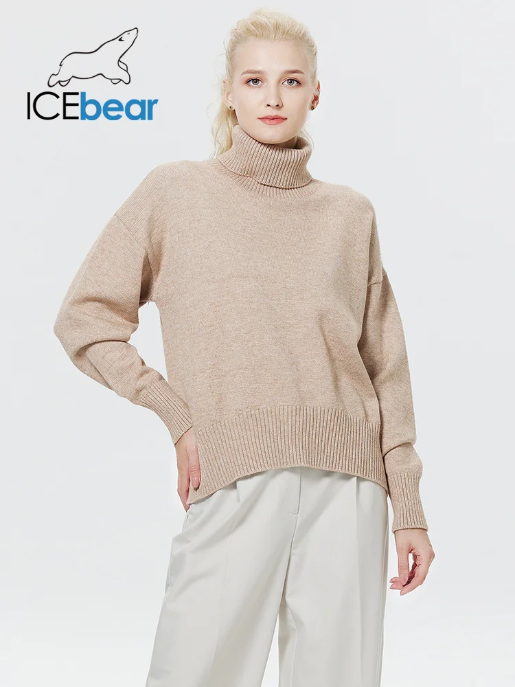 Женский свитер с высоким воротником ICEbear, мягкий теплый вязаный джемпер, Осень-зима, 2022AW003, 2022
Женский свитер с высоким воротником ICEbear, мягкий теплый вязаный джемпер, Осень-зима, 2022AW003, 2022