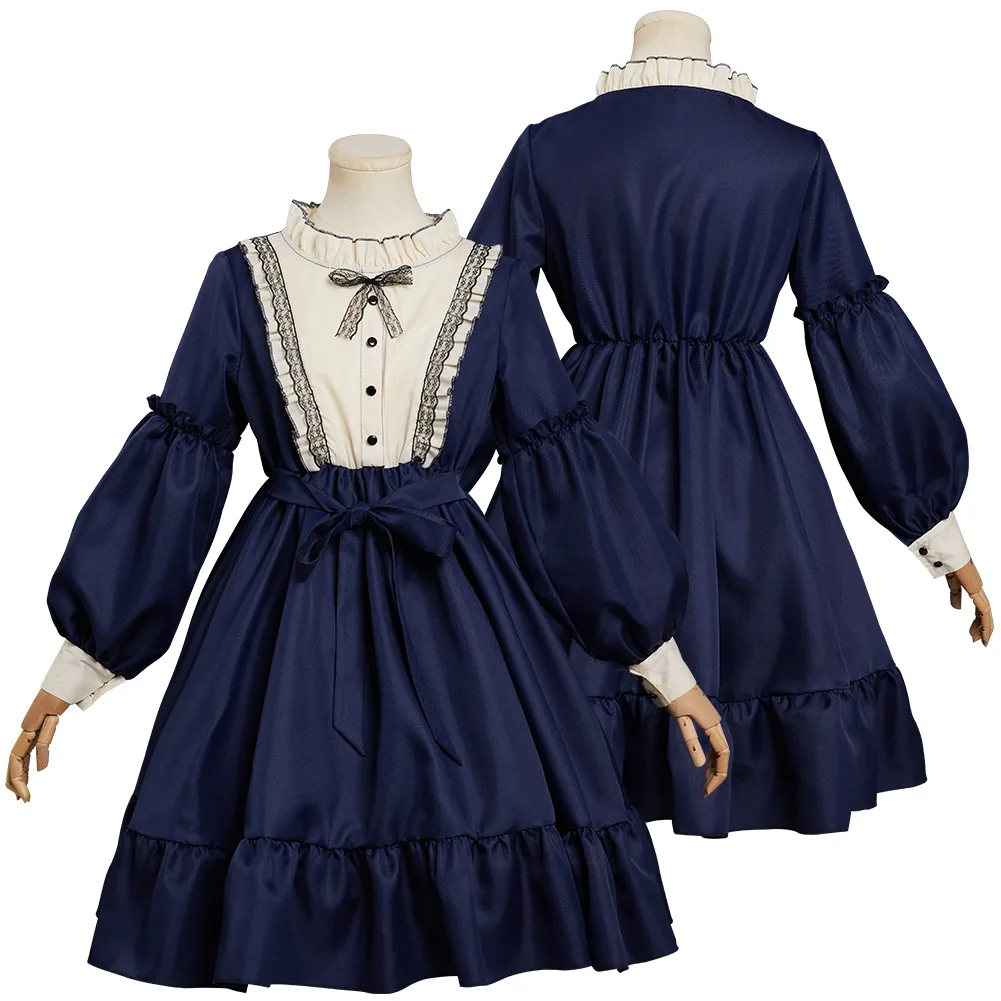 Spring Women‘s Japanese Retro Sweet Dress Women High-Waist Maid Cosplay Dresses Halloween Carnival Suit
Spring Women‘s Japanese Retro Sweet Dress Women High-Waist Maid Cosplay Dresses Halloween Carnival Suit