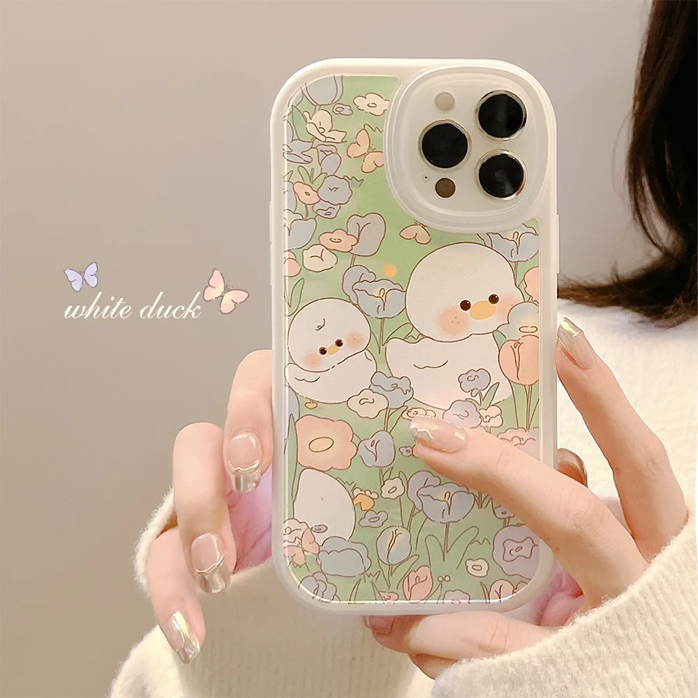 Summer flower bush kawaii Duck Japanese Phone Case For iPhone 13 12 11 Pro Max Xr Xs Max X 7 8 Plus case Cute Cartoon Soft cover
Summer flower bush kawaii Duck Japanese Phone Case For iPhone 13 12 11 Pro Max Xr Xs Max X 7 8 Plus case Cute Cartoon Soft cover