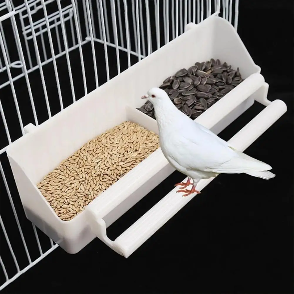 Bird Feeder Pet Bird Food Double Plastic Seed Water Feeder Dispenser Standing Frame Food Feeder Cup for Parrots Bird Cage Bowl
Bird Feeder Pet Bird Food Double Plastic Seed Water Feeder Dispenser Standing Frame Food Feeder Cup for Parrots Bird Cage Bowl