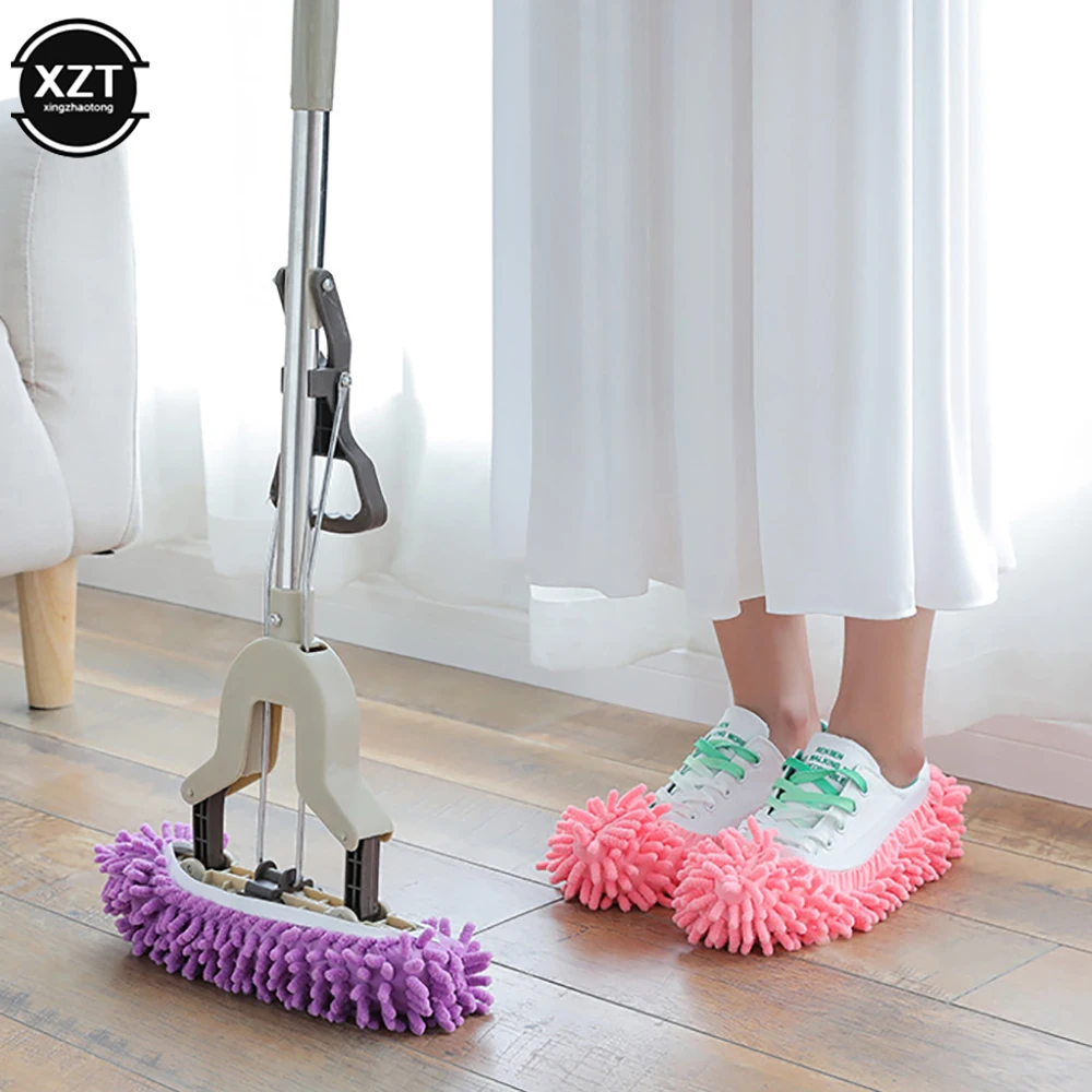 2 шт., многофункциональные Шлепанцы из микрофибры для мытья пола
2 шт., многофункциональные Шлепанцы из микрофибры для мытья пола