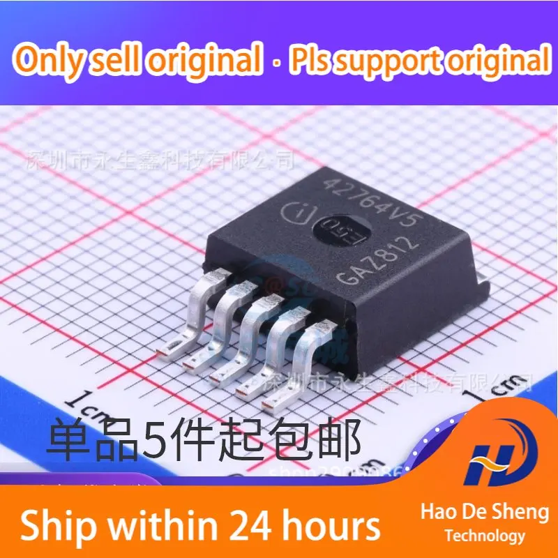 10PCS/LOT TLE42764GV50 Logo 42764V5 TO263 Power Management Chip ,new Orignal In Stock
10PCS/LOT TLE42764GV50 Logo 42764V5 TO263 Power Management Chip ,new Orignal In Stock