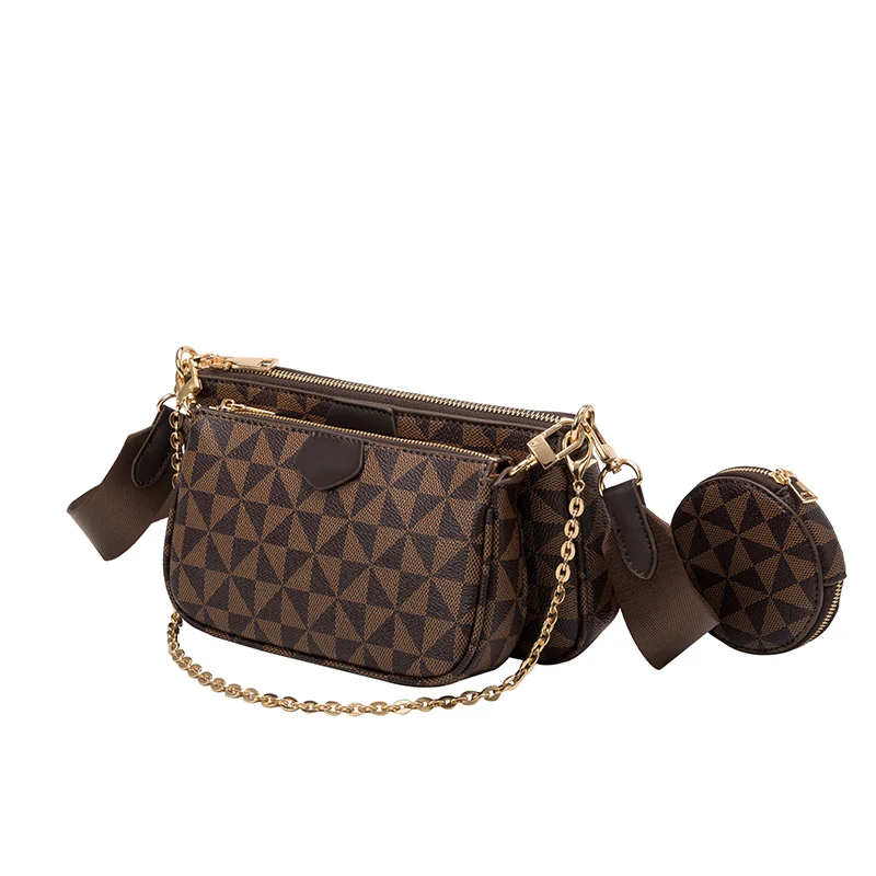 BKQU Women's Trio Purse Brand Women's Long Lightweight Crossbody Designer PU Leather Fashion Shoulder Bag 2023 New Trends
BKQU Women's Trio Purse Brand Women's Long Lightweight Crossbody Designer PU Leather Fashion Shoulder Bag 2023 New Trends